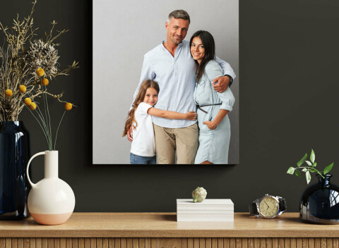 Vaše fotky ako umelecké dielo - fotoobrazy tlačené na bavlnené plátno napnuté na drevenom ráme.