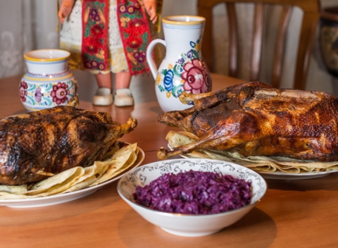 Kačacie a husacie hody od uja Jajcaya z Grobu pre 6 osôb - možnosť take away.