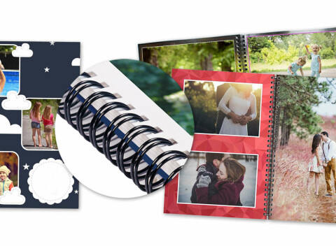 Vynikajúco hodnotené fotoknihy s krúžkovou väzbou od MCLAB.