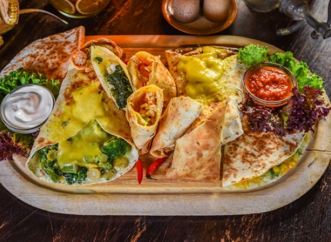 Výber tých najlepších mexických špecialít – Platos mexicanos pre 2 osoby.
