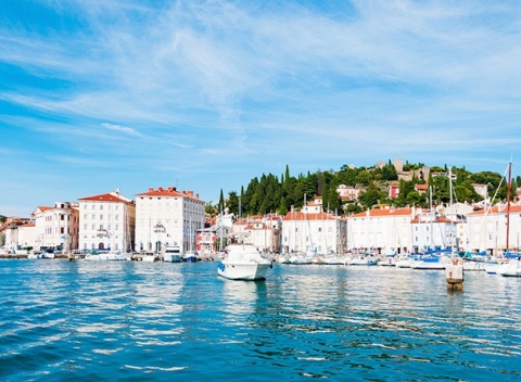 Elegantný hotel Riviera - Terme & Wellness Life Class**** na slovinskom pobreží.