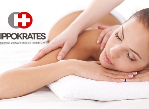 Medicínska lymfodrenáž alebo klasická masáž od fyzioterapeutky v súkromnom zdravotníckom centre.