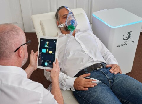 Vstup na kyslíkovú terapiu CellGym, ktorá pomáha pri nadváhe, neplodnosti aj srdcovocievnych chorobách.