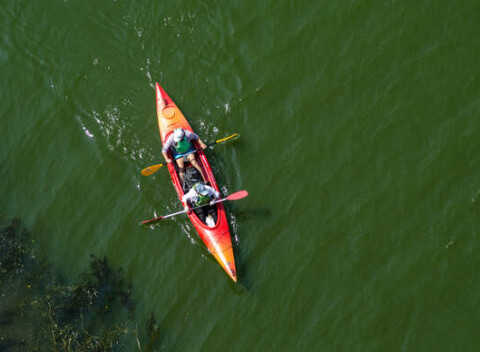 Areál Divoká Voda - kanoe.Ideálne podmienky pre všetkých kanoistov rôznych úrovní zručností.