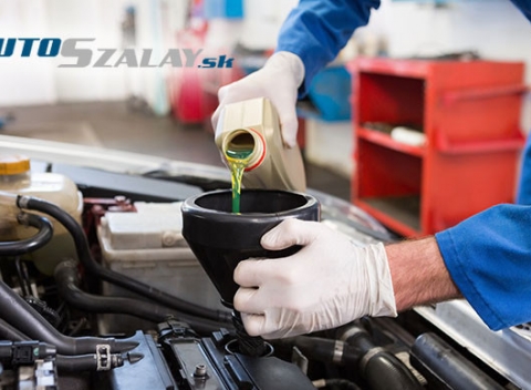 Nech vám lepšie maže – výmena oleja a filtrov s materiálom v Autoservise Szalay.