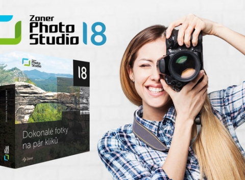 Zoner Photo Studio 18 PRO – neobmedzená licencia obľúbeného programu na úpravu fotografií.
