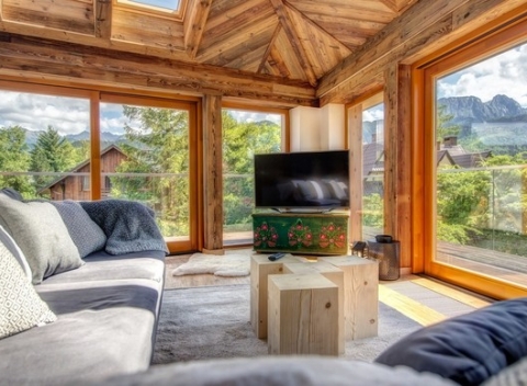 Štýlový hotel Giewont v poľských Tatrách s neobmedzeným wellness v rozprávkových priestoroch.