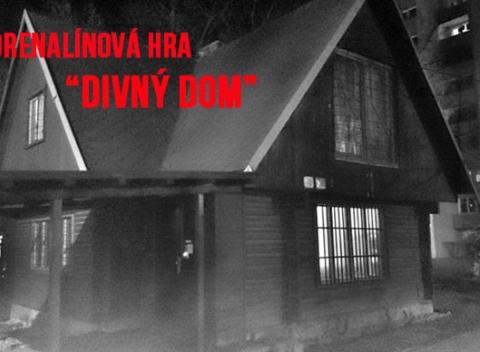 Adrenalínová hra Escape Room Divný dom - 90 min., počas ktorých sa môže stať čokoľvek.