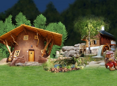 Pobyt v jedinečnej rozprávkovej dedinke Podlesíčko pre 2 dospelých + 2 deti do 12 rokov zdarma.