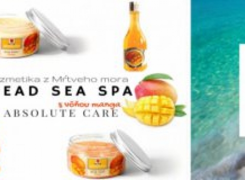 Telová kozmetika s minerálmi z Mŕtveho mora pre krásnu, voňavú a hydratovanú pokožku.