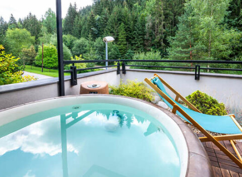 Adult friendly Villa Helia na Orave s vašou súkromnou vírivkou a infrasaunou.