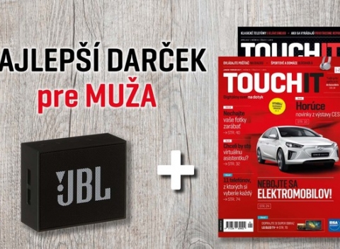 Ročné predplatné časopisu TOUCHIT + reproduktor alebo slúchadlá ako darček.