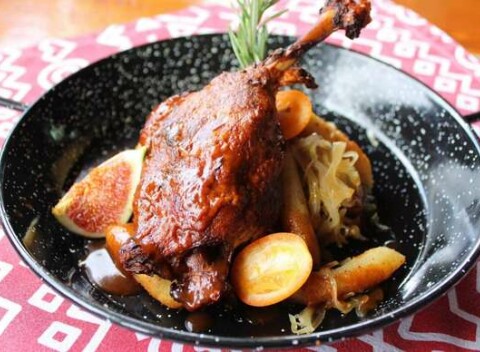 Kačacie hody alebo batátová lokša + burčiak ako BONUS v tradičnej reštaurácii Stodola v Starom Smokovci.