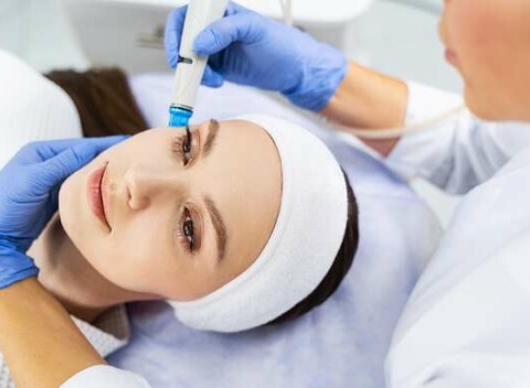 Mikrodermabrázia, hydrodermabrázia a oxygenoterapia pre hĺbkové čistenie i omladenie pleti.