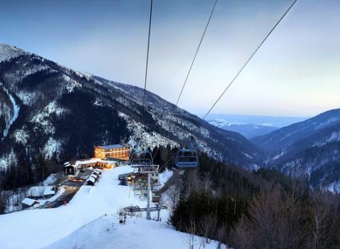 Rozprávková zima pri lanovke až na Chopok s novým wellness v hoteli Srdiečko***.