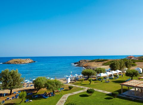 Nezabudnuteľná dovolenka s all inclusive priamo pri mori v Meli Palace na Kréte.