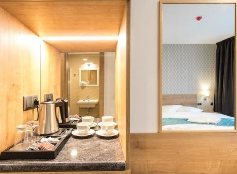 Jasná s ubytovaním v novom TatraLine s vkusne zariadenými izbami, ktoré ešte dýchajú novotou.