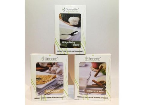 Akciový balíček 5-dňovej ketodiéty - Speediet, ktorý obsahuje 21 jedál.