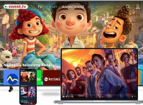 Predplatné novej online TV, prémiových filmov a rozprávok na SWEET.TV - BEZ reklám vo filmoch