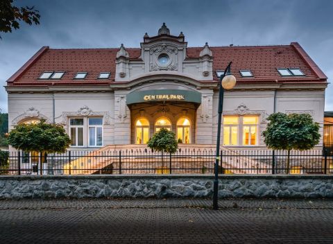 Penzión Central Park v Žiline ponúka romantiku a relax vo wellness centre.