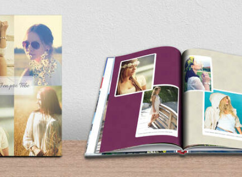 Poklad vo vašej knižnici v podobe fotoknihy vo formáte A4 s lepenou väzbou.