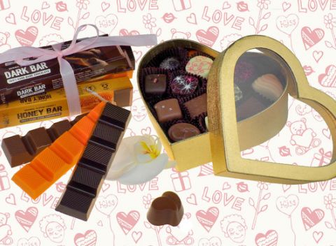 Ručne robené pralinky a tyčinky z pravej belgickej čokolády, na výber z 3 darčekových balení.