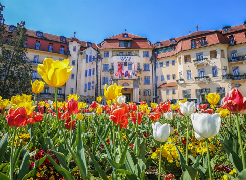 Luxusný pobyt v kúpeľoch Piešťany v hoteli Thermia Palace***** s wellness a polpenziou