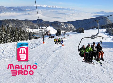 Celodenná lyžovačka v stredisku Malinô Brdo s ešte lacnejším skipasom pre dospelého.