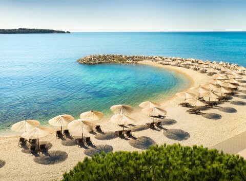 Chorvátsko: Novigrad 50 m od pláže v Hoteli Aminess Laguna *** s polpenziou + deti do 7 rokov zdarma