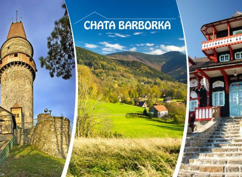 Chata Barborka v atraktívnom prostredí moravsko-sliezskych Beskýd s polpenziou.