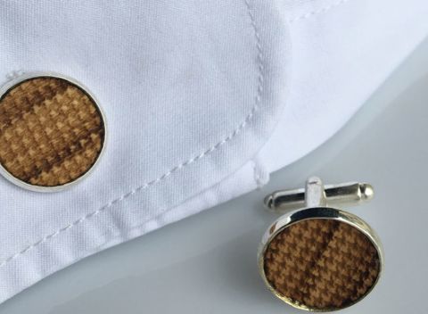 Originálne drevené manžetové gombíky značky Drewomil. Na výber z 3 druhov.