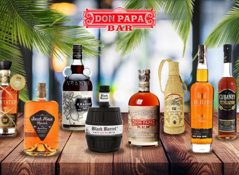 Ochutnávka prémiových rumov v bare Don Papa  - objavte nové a nepoznané chute exotiky.