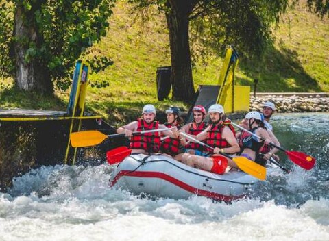 Rafting na Divokej Vode v Čunove s inštruktorom – zážitok, na ktorý sa nezabúda