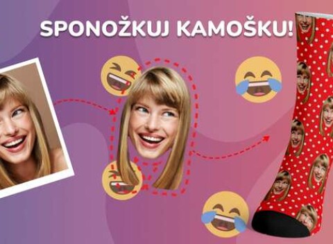 Personalizované ponožky s vašou fotkou od Sponozkujsa.sk: vyrobené a potlačené na Slovensku