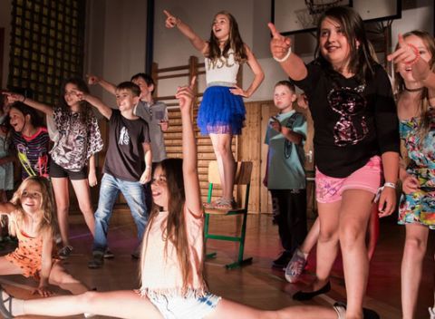 Herecký a filmový detský tábor so slávnymi osobnosťami v Letnej Ambrózii - jediný slovenský turnus.