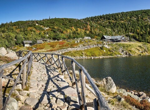 Krkonoše: Penzión Paseky U Zapadlých vlastenců s polpenziou, vonkajším bazénom a detským ihriskom