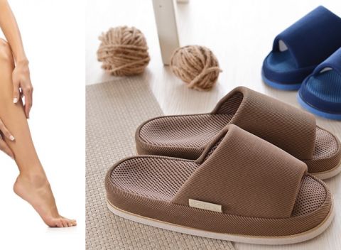 Zatlačte na akupresúrne body a zbavte sa bolesti! Japonské masážne papuče s rôznymi vlastnosťami.