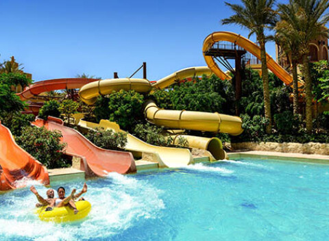 Nezabudnuteľná rodinná dovolenka v Grand Waterworld Makadi**** so súkromnou plážou a All Inclusive v Makadi Bay, Egypt