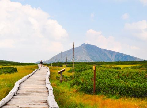 Krkonoše v Horskej chate Ozon neďaleko ski areálu s polpenziou a biliardom.