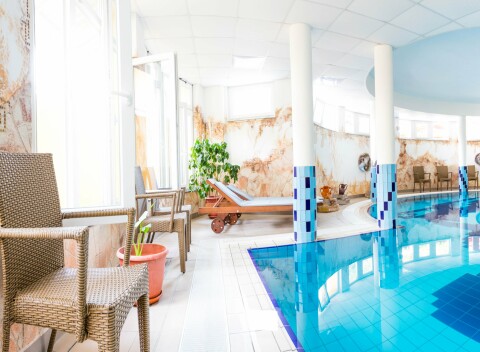 Zalakaros 400 m od kúpeľov: Wellness Hotel Aphrodite **** s bazénom, Rímskymi kúpeľmi a saunami + polpenzia