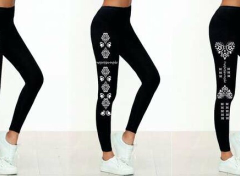 „Naše slovenské“ legíny dlhé a trojštvrťové s originálnymi motívmi od slovenských tvorcov.