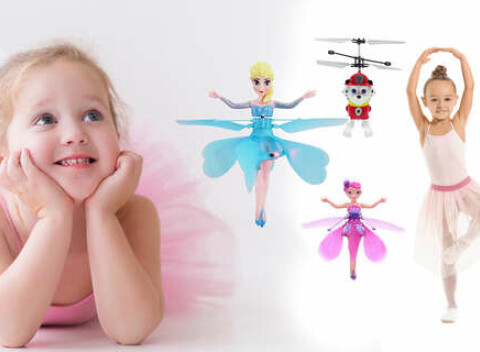 Lietajúca Paw Patrol alebo víla, ovládané len rukou - kopec zábavy pre malých i veľkých.