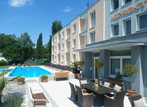 Oddych pri Sĺňave v apartmánoch hotela Korekt*** s bazénom, polpenziou a dieťaťom do 7 rokov zdarma