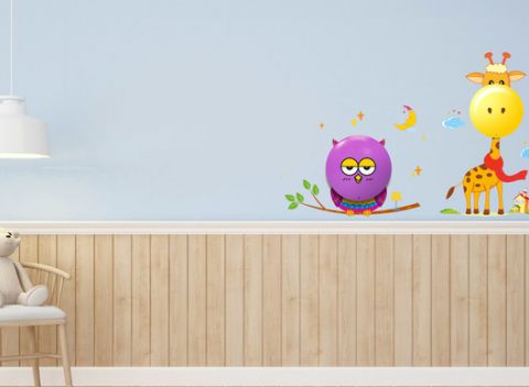 Rozkošná sovička, milá žirafka alebo nočná obloha - detské LED lampičky pre ničím nerušený spánok.