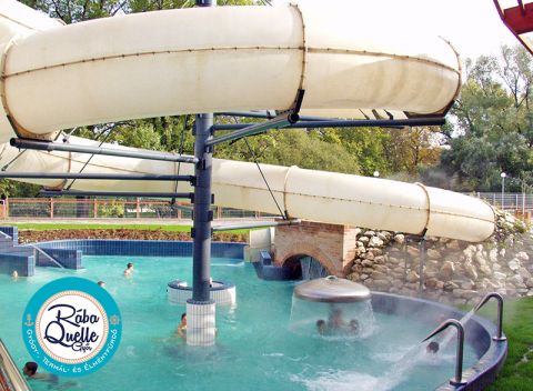 Kúpeľný Győr v apartmáne s celodenným vstupom do termálov a polpenziou alebo raňajkami.