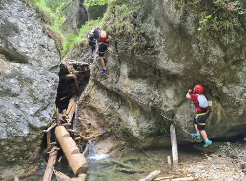 Slovenská via ferrata HZS Kyseľ s certifikovaným horským sprievodcom