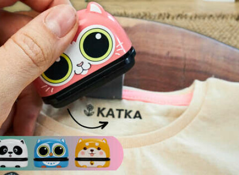 Pečiatka na textil - oblečenie do školy, škôlky i do tábora