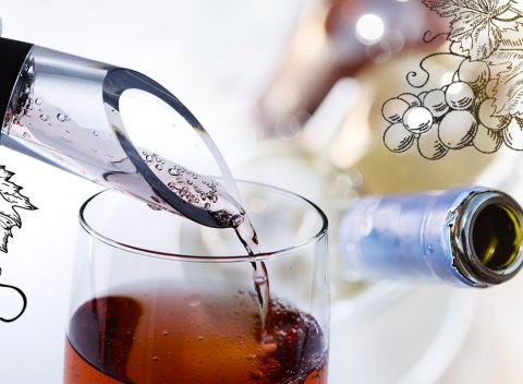 Unikátny chladič vína 3v1 s aerátorom a odlievačom - skvelý darček pre vínkarov!