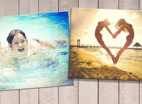 Najkrajšie príbehy píše život sám. Vaša fotografia vytlačená na veľkom plátne.