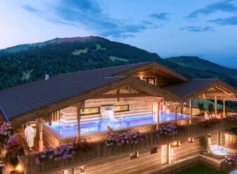 Tirolsko: Boutique Hotel Die Alpbacherin s rozšírenou polpenziou, drinkom a neobmedzeným wellness a fitness